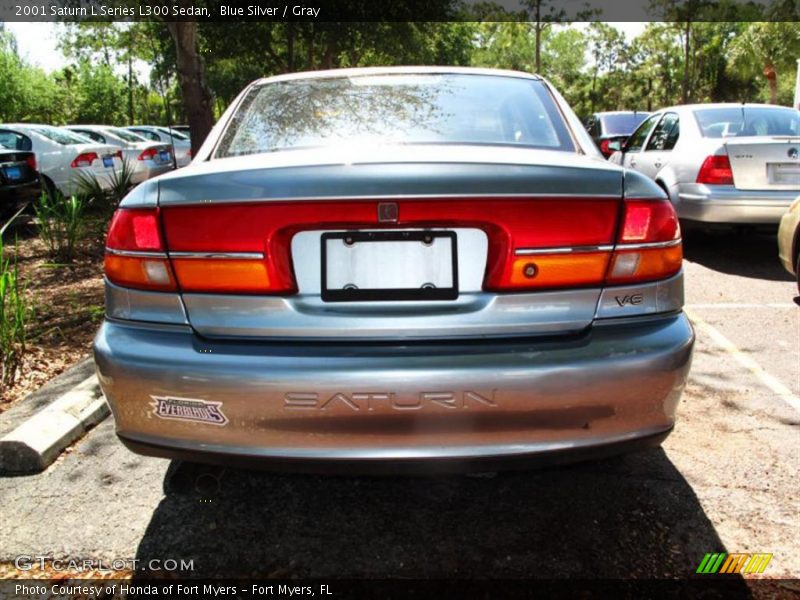 Blue Silver / Gray 2001 Saturn L Series L300 Sedan
