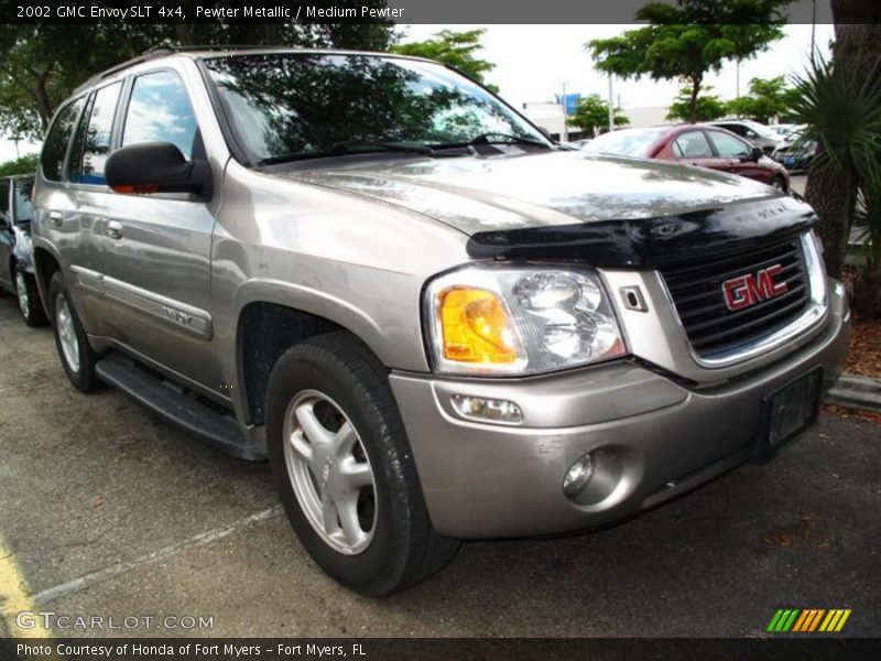 Pewter Metallic / Medium Pewter 2002 GMC Envoy SLT 4x4