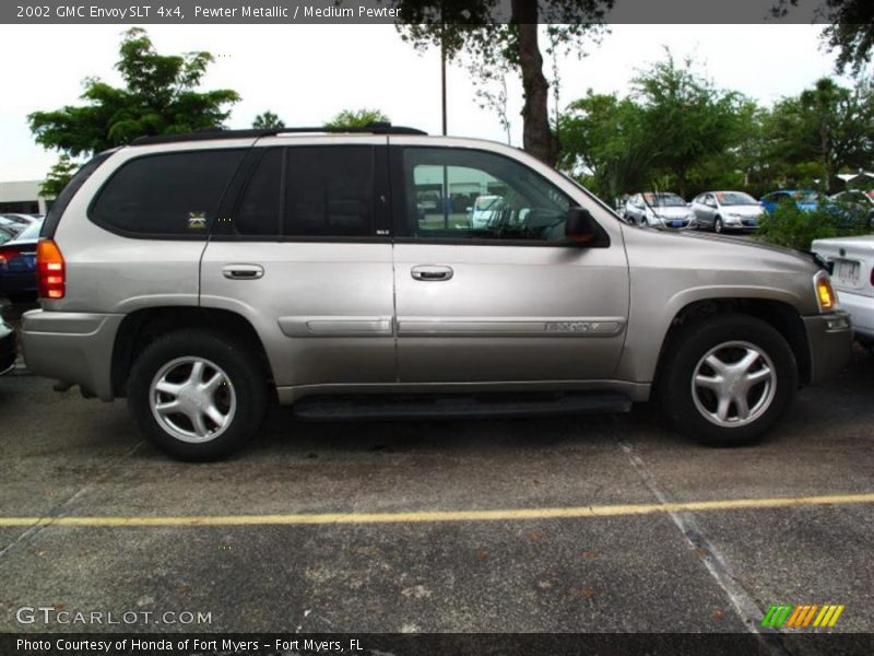 Pewter Metallic / Medium Pewter 2002 GMC Envoy SLT 4x4