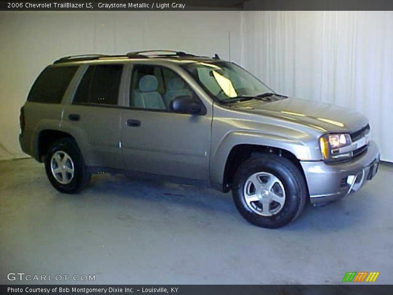 Graystone Metallic / Light Gray 2006 Chevrolet TrailBlazer LS