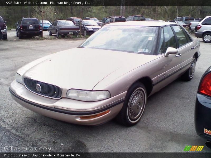 Platinum Beige Pearl / Taupe 1998 Buick LeSabre Custom