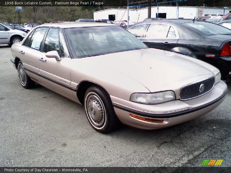 Platinum Beige Pearl / Taupe 1998 Buick LeSabre Custom