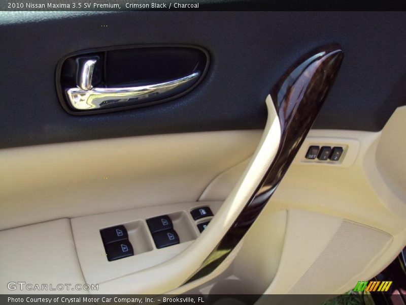Crimson Black / Charcoal 2010 Nissan Maxima 3.5 SV Premium