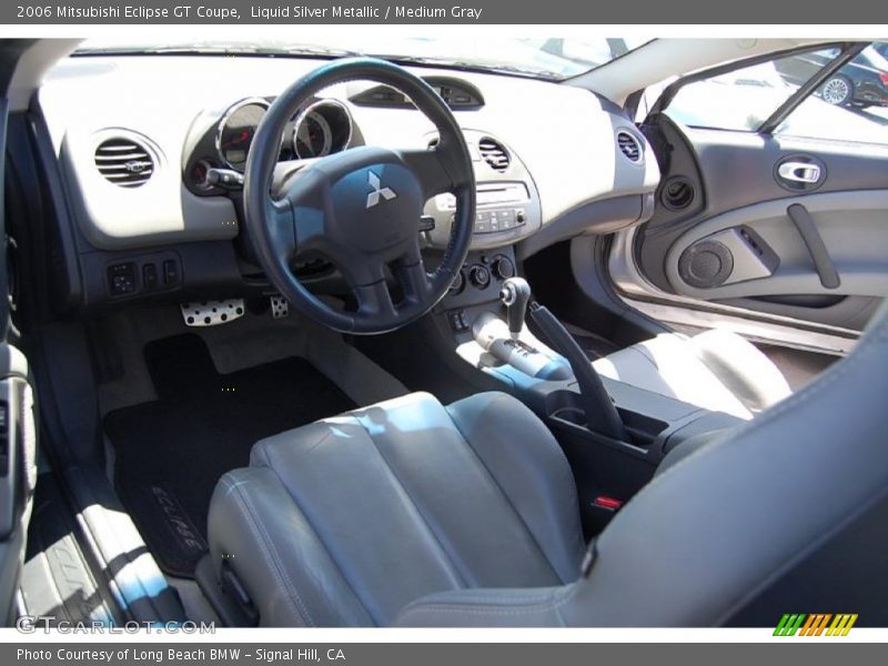 Liquid Silver Metallic / Medium Gray 2006 Mitsubishi Eclipse GT Coupe