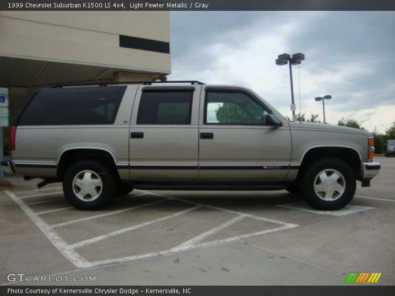Light Pewter Metallic / Gray 1999 Chevrolet Suburban K1500 LS 4x4