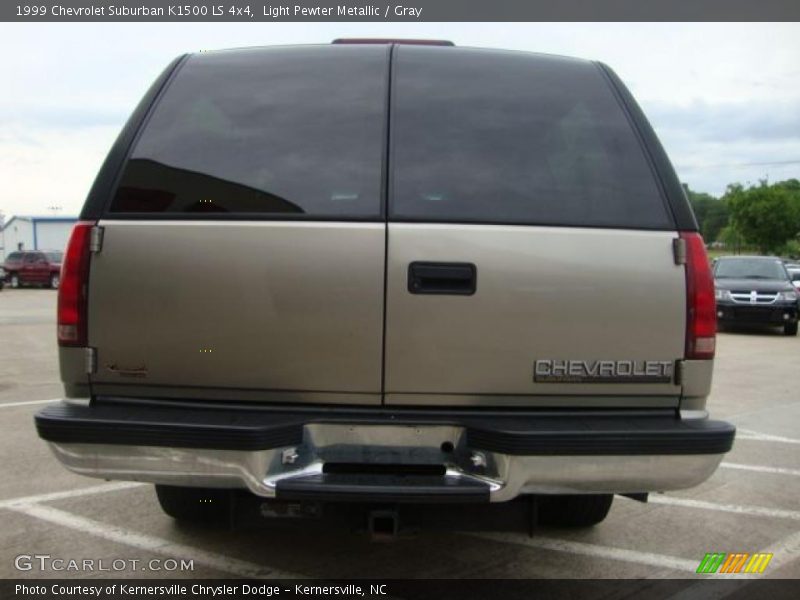 Light Pewter Metallic / Gray 1999 Chevrolet Suburban K1500 LS 4x4