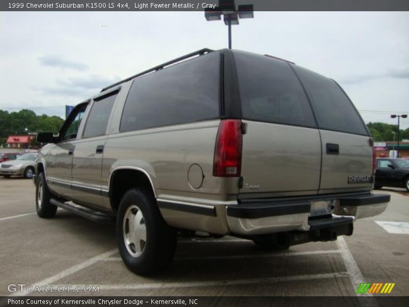 Light Pewter Metallic / Gray 1999 Chevrolet Suburban K1500 LS 4x4