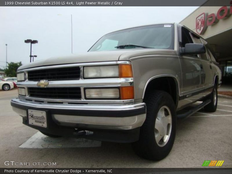 Light Pewter Metallic / Gray 1999 Chevrolet Suburban K1500 LS 4x4