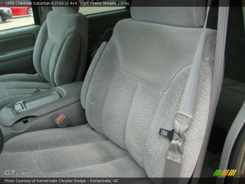 Light Pewter Metallic / Gray 1999 Chevrolet Suburban K1500 LS 4x4