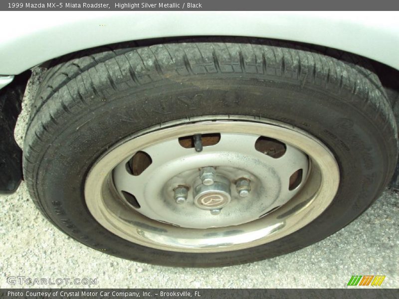 Highlight Silver Metallic / Black 1999 Mazda MX-5 Miata Roadster