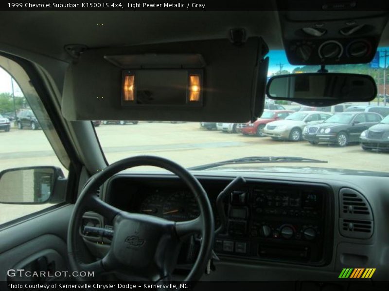 Light Pewter Metallic / Gray 1999 Chevrolet Suburban K1500 LS 4x4