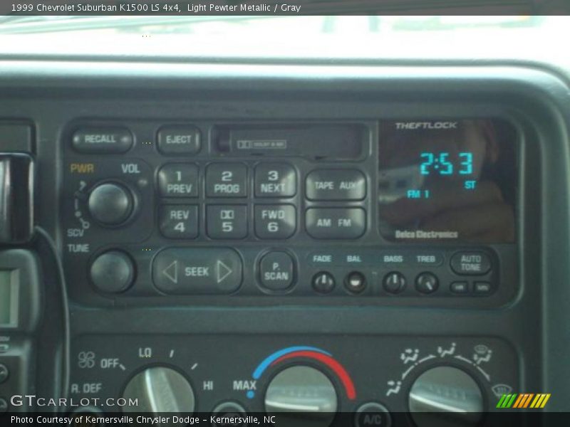 Light Pewter Metallic / Gray 1999 Chevrolet Suburban K1500 LS 4x4