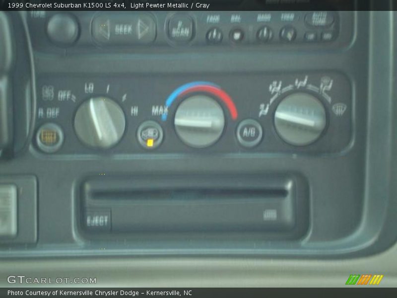 Light Pewter Metallic / Gray 1999 Chevrolet Suburban K1500 LS 4x4