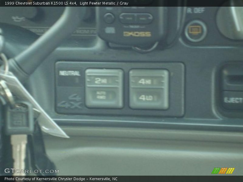 Light Pewter Metallic / Gray 1999 Chevrolet Suburban K1500 LS 4x4