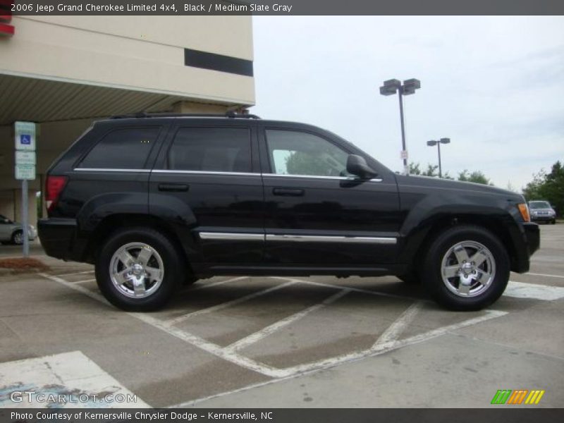 Black / Medium Slate Gray 2006 Jeep Grand Cherokee Limited 4x4