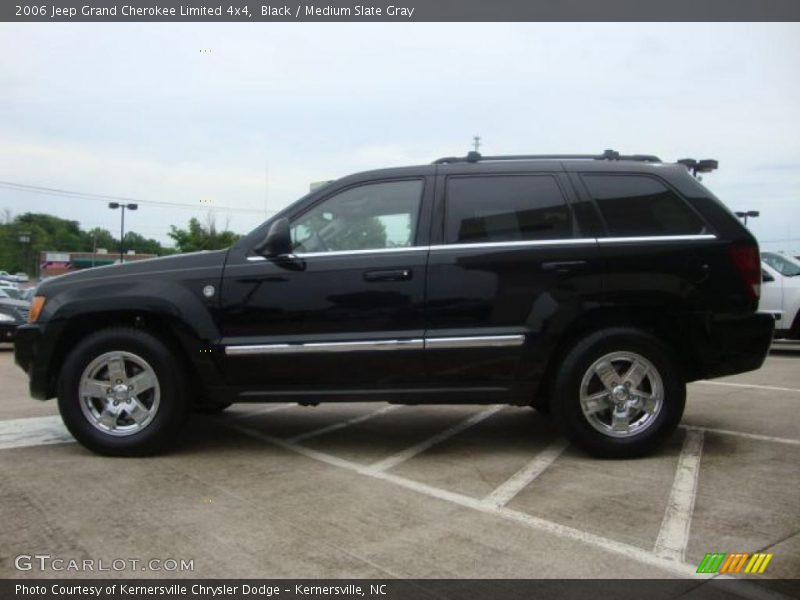 Black / Medium Slate Gray 2006 Jeep Grand Cherokee Limited 4x4