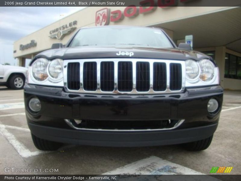 Black / Medium Slate Gray 2006 Jeep Grand Cherokee Limited 4x4
