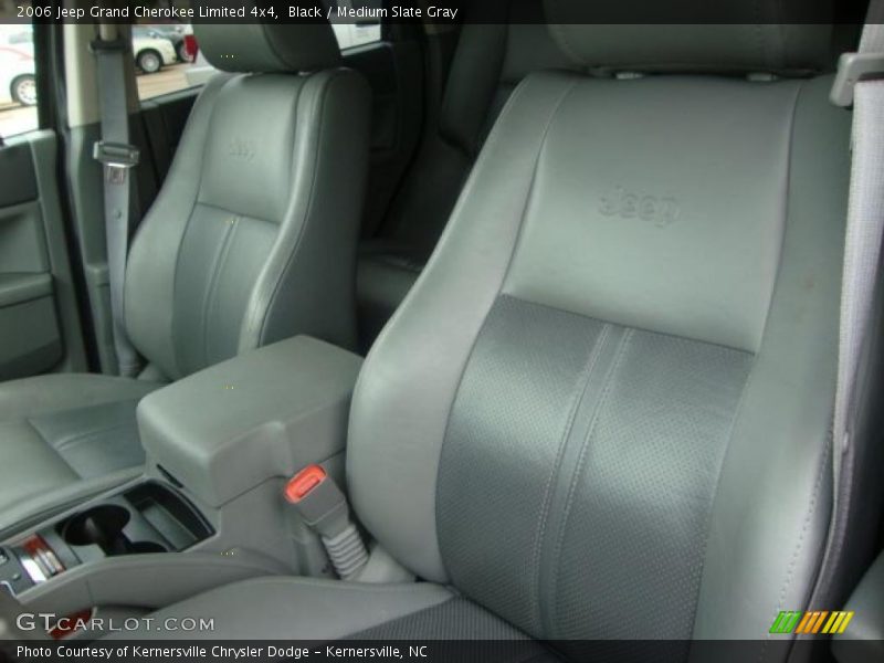 Black / Medium Slate Gray 2006 Jeep Grand Cherokee Limited 4x4