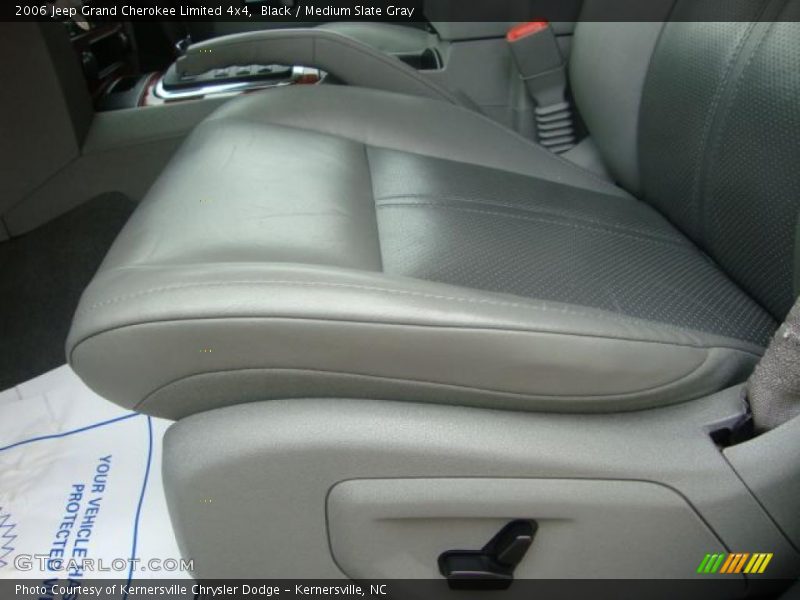 Black / Medium Slate Gray 2006 Jeep Grand Cherokee Limited 4x4