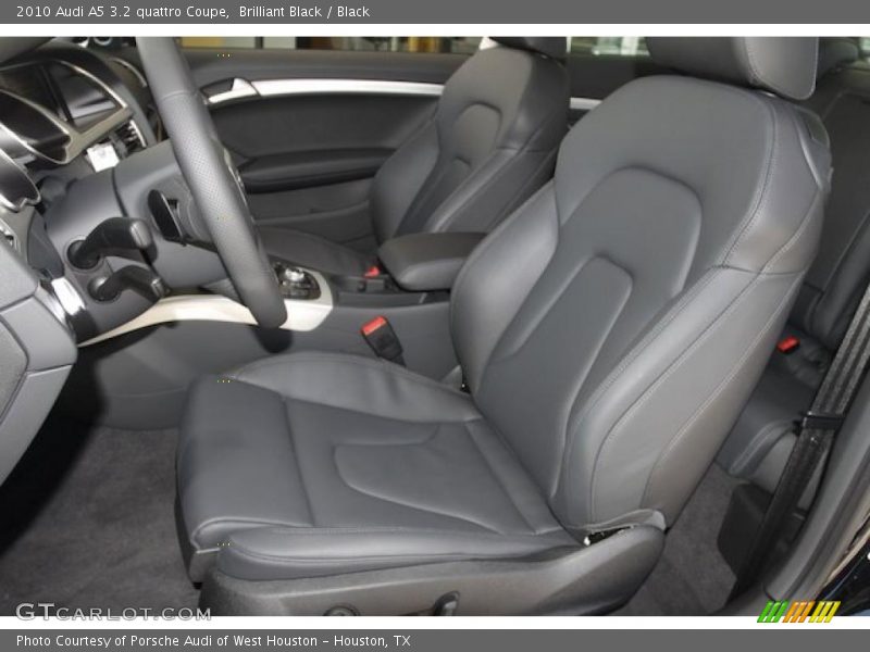 Brilliant Black / Black 2010 Audi A5 3.2 quattro Coupe