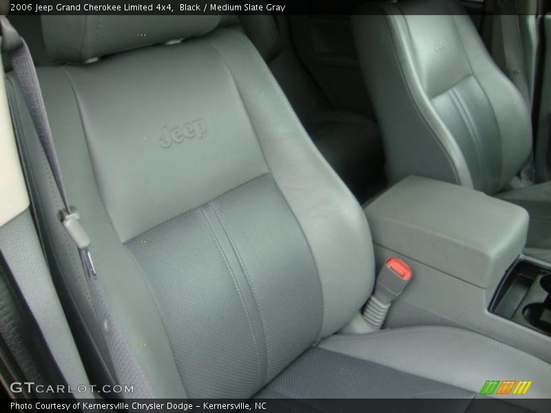 Black / Medium Slate Gray 2006 Jeep Grand Cherokee Limited 4x4