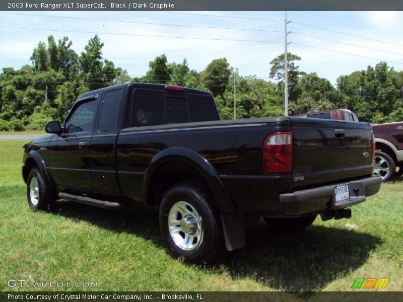 Black / Dark Graphite 2003 Ford Ranger XLT SuperCab