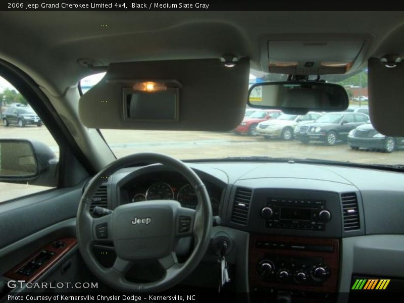 Black / Medium Slate Gray 2006 Jeep Grand Cherokee Limited 4x4