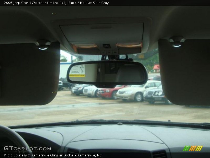 Black / Medium Slate Gray 2006 Jeep Grand Cherokee Limited 4x4