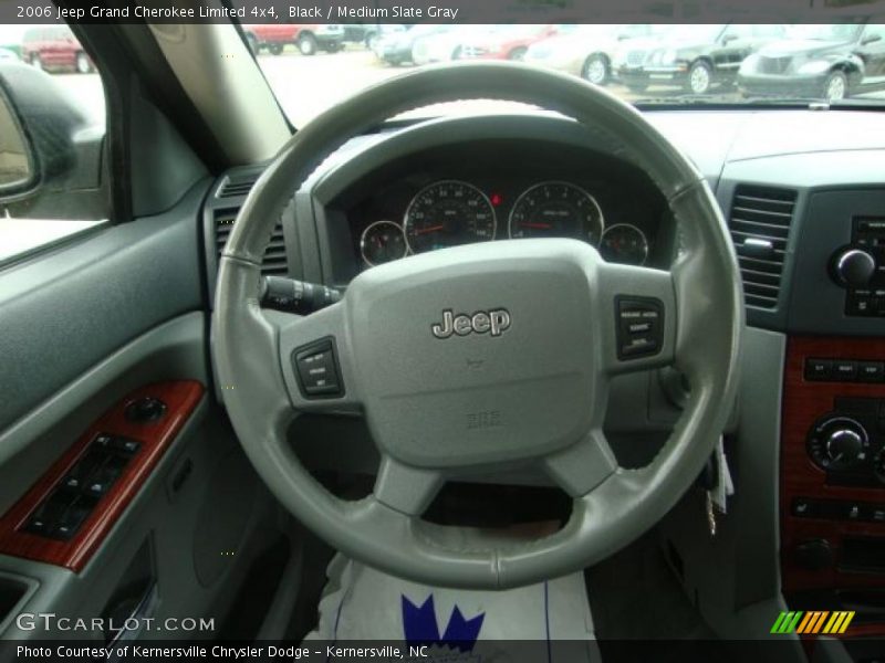 Black / Medium Slate Gray 2006 Jeep Grand Cherokee Limited 4x4
