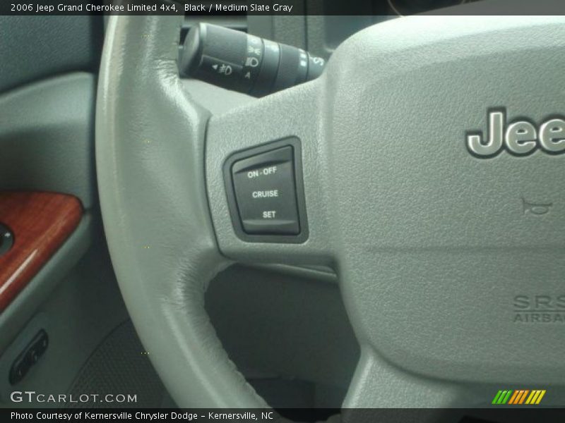 Black / Medium Slate Gray 2006 Jeep Grand Cherokee Limited 4x4