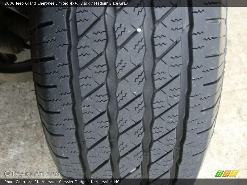 Black / Medium Slate Gray 2006 Jeep Grand Cherokee Limited 4x4