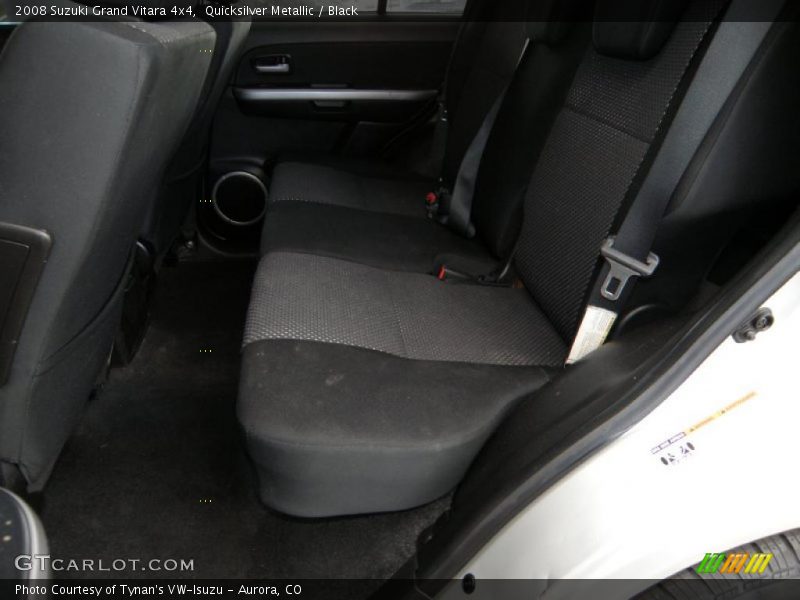 Quicksilver Metallic / Black 2008 Suzuki Grand Vitara 4x4