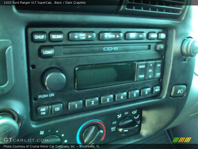 Black / Dark Graphite 2003 Ford Ranger XLT SuperCab