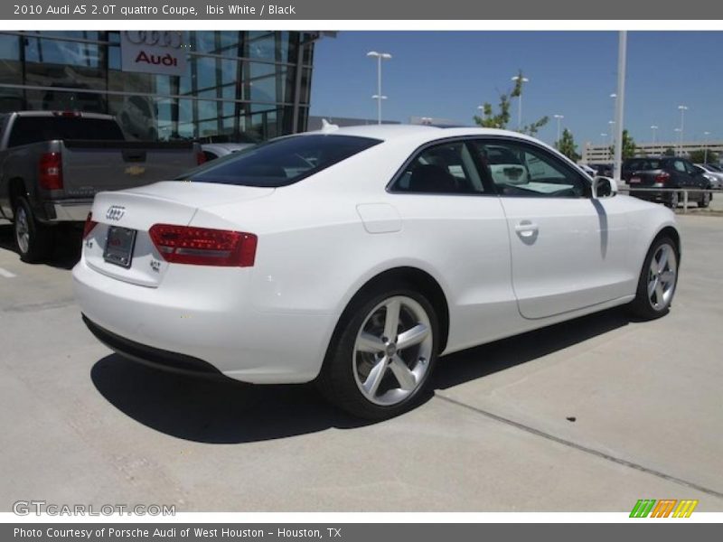 Ibis White / Black 2010 Audi A5 2.0T quattro Coupe