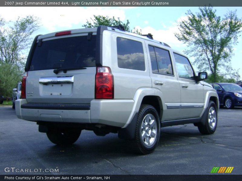 Light Graystone Pearl / Dark Slate Gray/Light Graystone 2007 Jeep Commander Limited 4x4