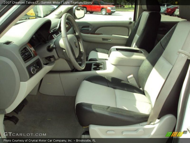 Summit White / Light Titanium/Ebony 2007 Chevrolet Tahoe LT