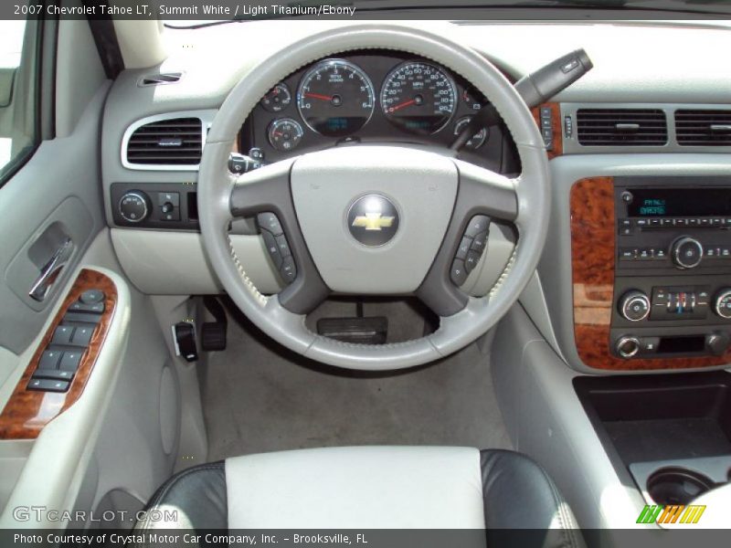 Summit White / Light Titanium/Ebony 2007 Chevrolet Tahoe LT