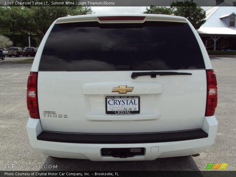 Summit White / Light Titanium/Ebony 2007 Chevrolet Tahoe LT