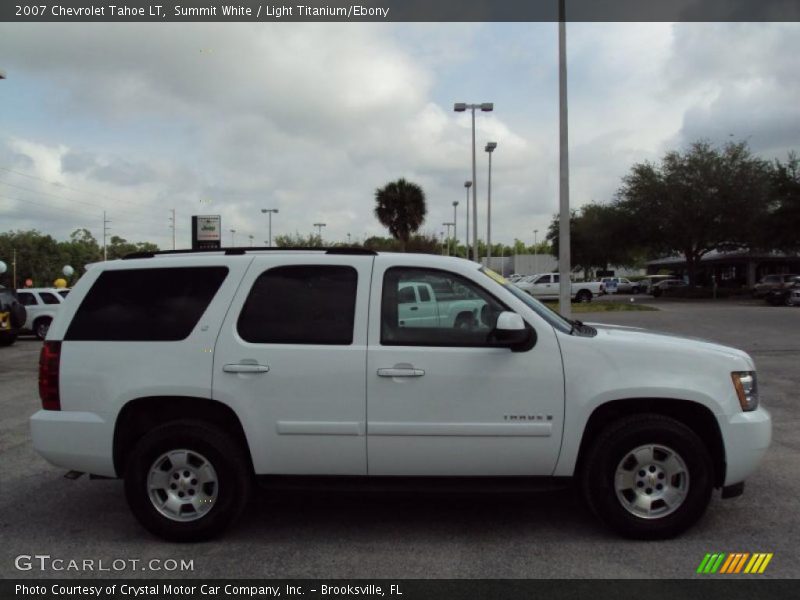 Summit White / Light Titanium/Ebony 2007 Chevrolet Tahoe LT