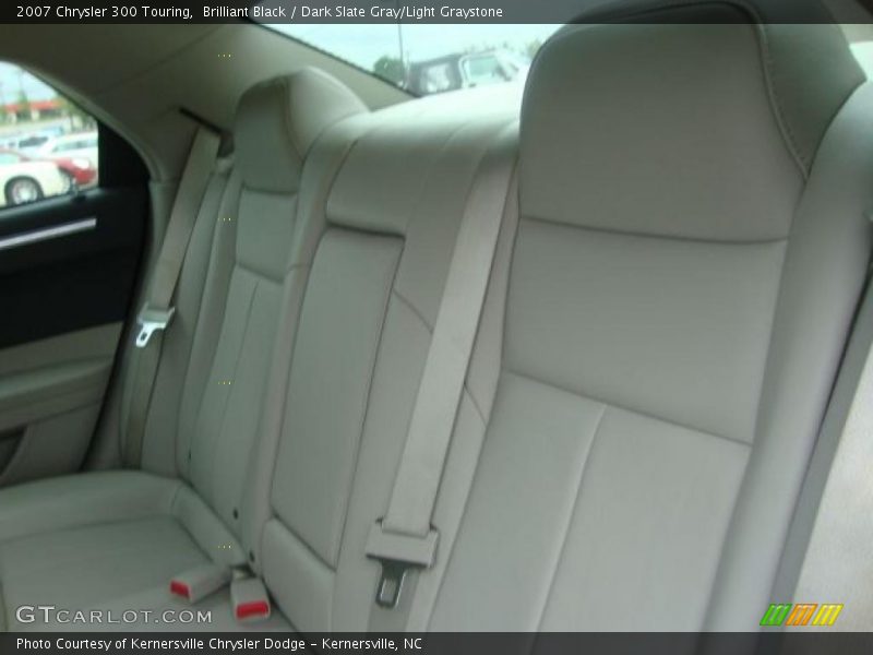 Brilliant Black / Dark Slate Gray/Light Graystone 2007 Chrysler 300 Touring