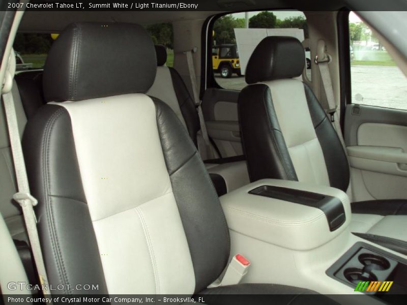 Summit White / Light Titanium/Ebony 2007 Chevrolet Tahoe LT