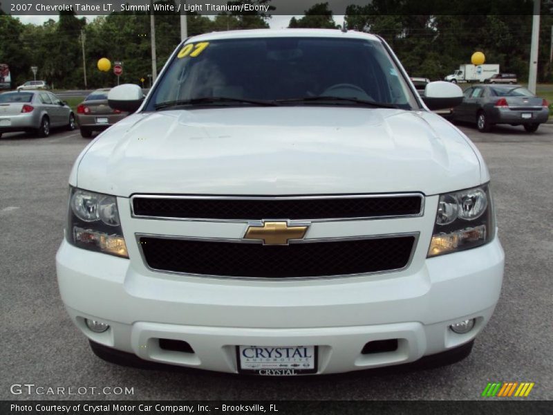 Summit White / Light Titanium/Ebony 2007 Chevrolet Tahoe LT