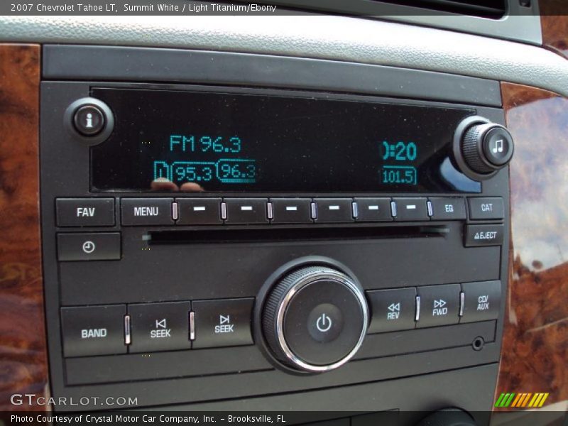 Summit White / Light Titanium/Ebony 2007 Chevrolet Tahoe LT