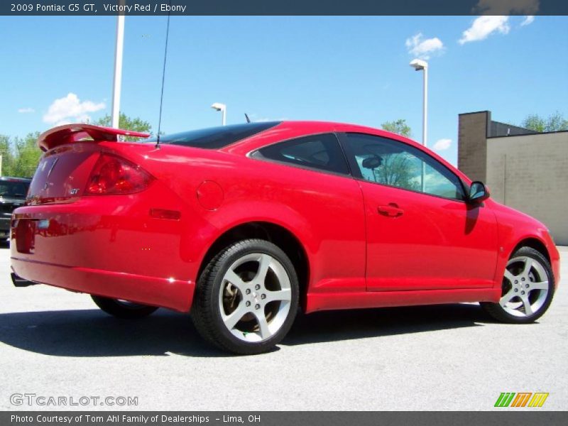 Victory Red / Ebony 2009 Pontiac G5 GT