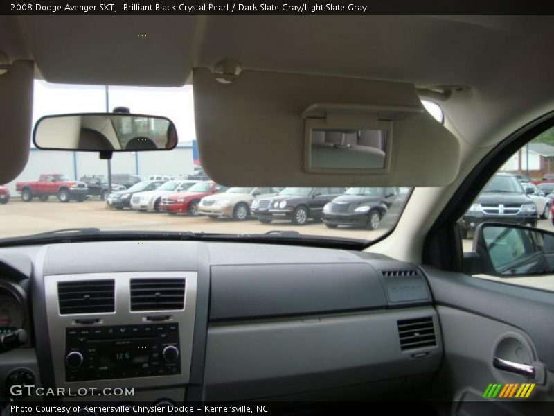 Brilliant Black Crystal Pearl / Dark Slate Gray/Light Slate Gray 2008 Dodge Avenger SXT