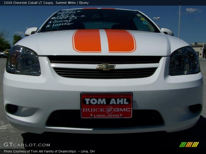 Summit White / Ebony 2009 Chevrolet Cobalt LT Coupe