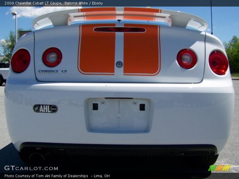 Summit White / Ebony 2009 Chevrolet Cobalt LT Coupe
