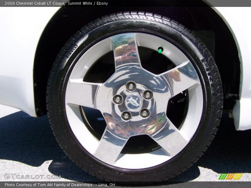 Summit White / Ebony 2009 Chevrolet Cobalt LT Coupe