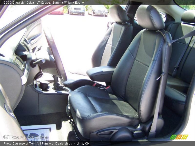 Summit White / Ebony 2009 Chevrolet Cobalt LT Coupe