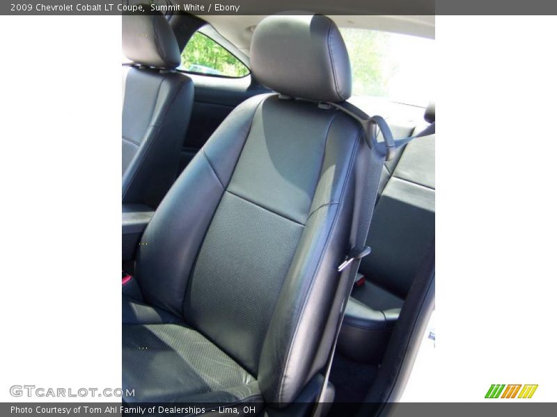 Summit White / Ebony 2009 Chevrolet Cobalt LT Coupe